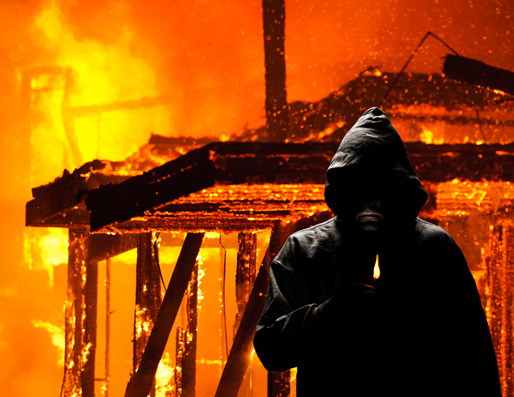 Shocking UK arson figures