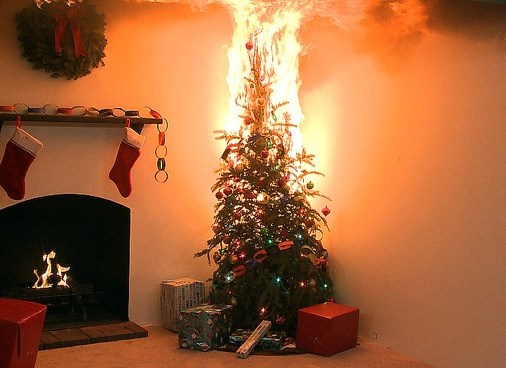 Xmas Tree Fire